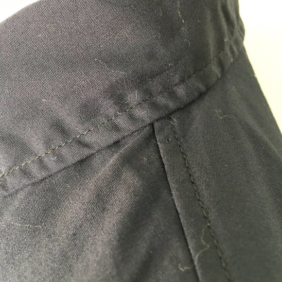 Prospective Flow Women's Black Short Sleeve Button Down Shirt Dress Size Small - Picture 9 of 16